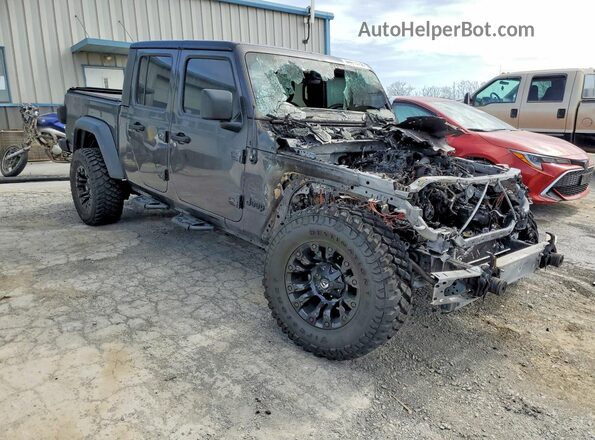 1C6HJTAG2LL149159 2020 JEEP GLADIATOR Charcoal Առջևի աջ