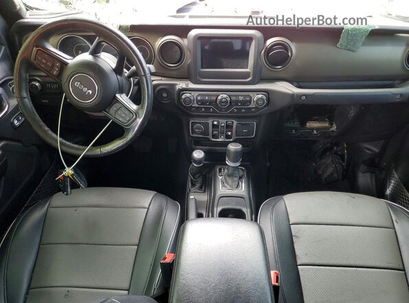1C6HJTAG2LL149159 2020 JEEP GLADIATOR Charcoal Առջևի վահանակի տեսք