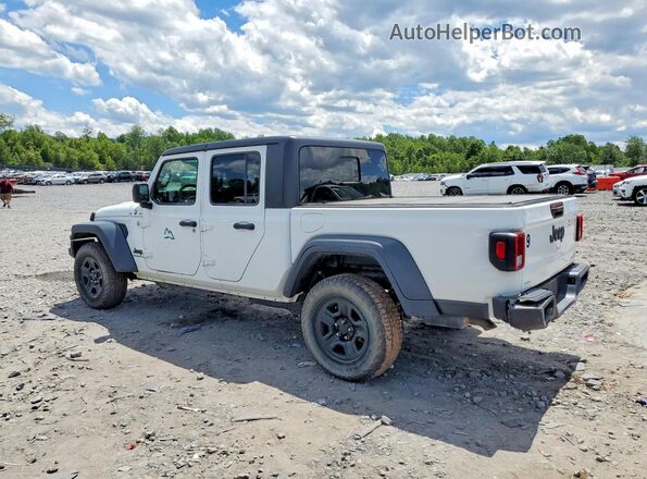 1C6HJTAG2ML512626 2021 JEEP GLADIATOR White Հետևի ձախ