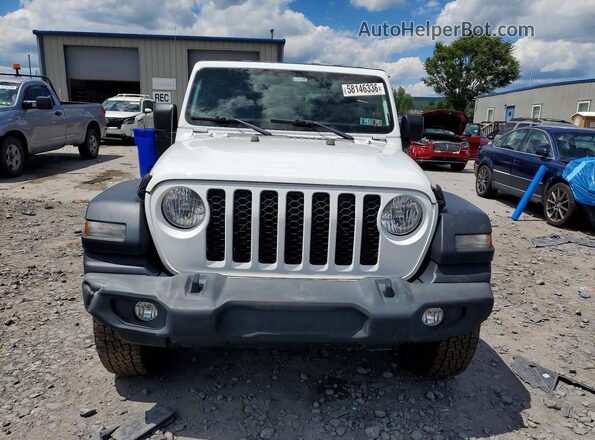 1C6HJTAG2ML512626 2021 JEEP GLADIATOR White Դիմացի տեսք