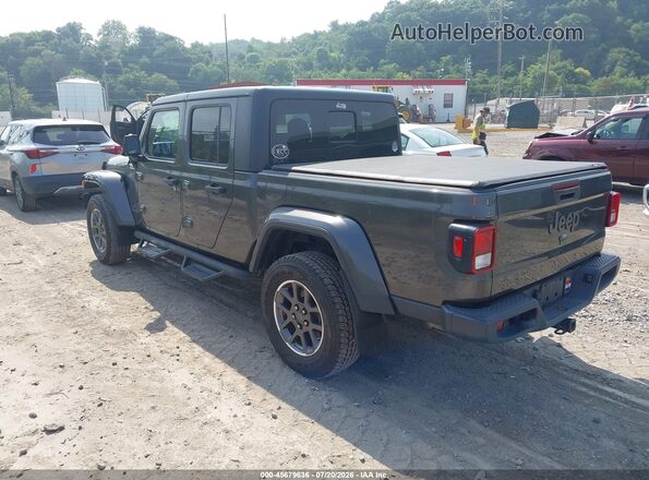 1C6HJTAG2ML514022 2021 JEEP GLADIATOR Серый Задняя левая четверть