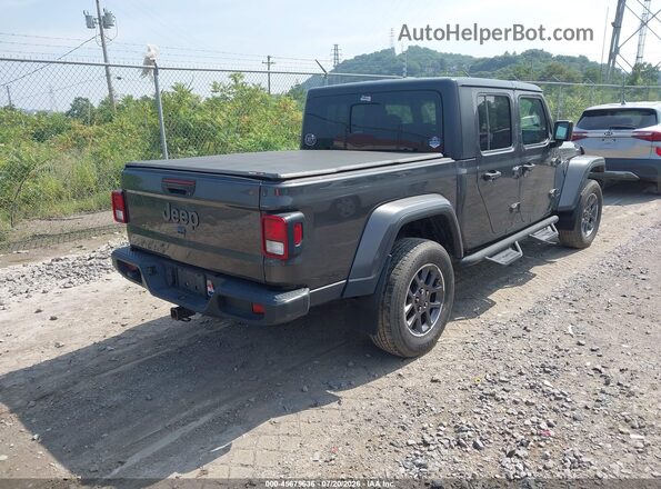 1C6HJTAG2ML514022 2021 JEEP GLADIATOR Серый Задняя правая четверть
