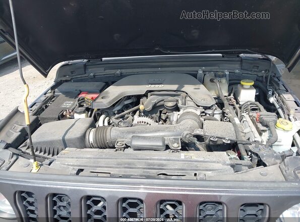 1C6HJTAG2ML514022 2021 JEEP GLADIATOR Серый Вид сзади