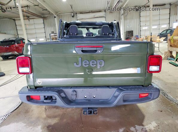 1C6HJTAG2PL542231 2023 JEEP GLADIATOR Green Вид ззаду