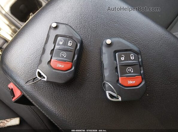 1C6HJTAG4LL146621 2020 JEEP GLADIATOR Black Widok deski rozdzielczej