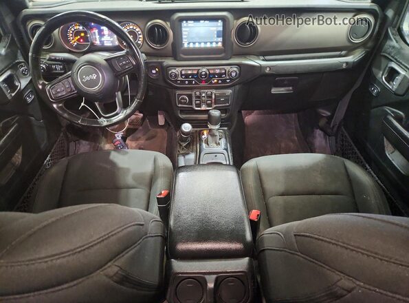 1C6HJTAG4LL192269 2020 JEEP GLADIATOR Серый Вид панели приборов