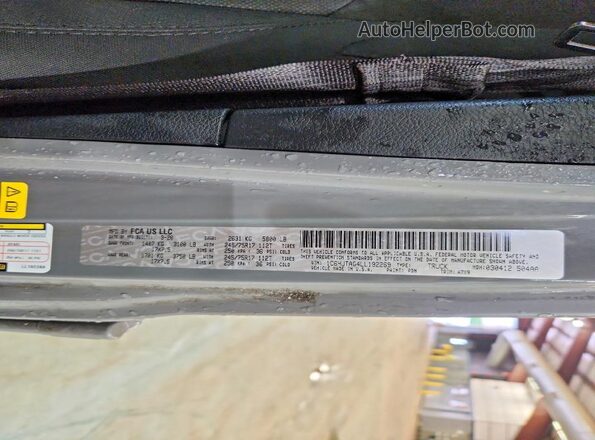 1C6HJTAG4LL192269 2020 JEEP GLADIATOR Серый Вид подкапотного пространства