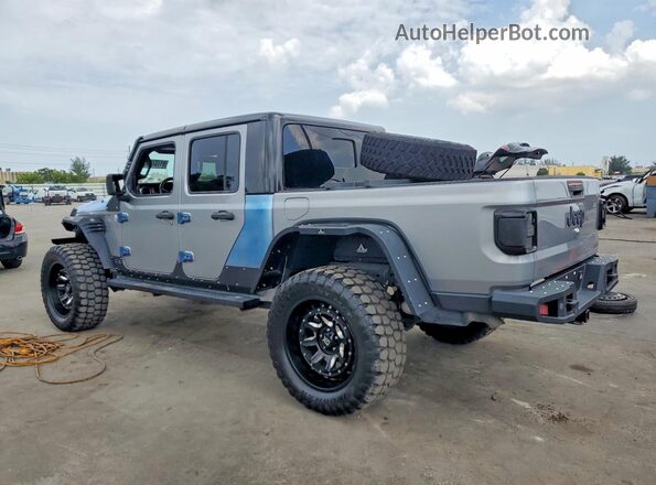 1C6HJTAG4LL215629 2020 JEEP GLADIATOR Silver Задня ліва чверть
