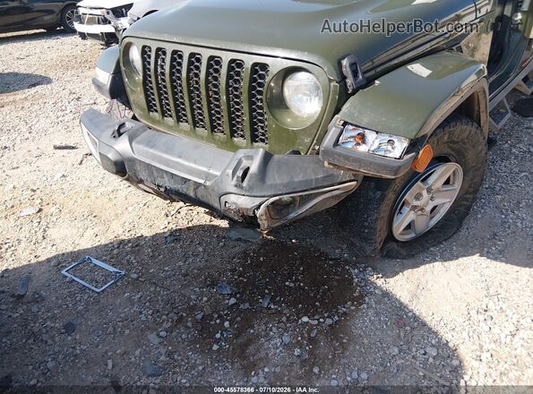 1C6HJTAG4PL531215 2023 JEEP GLADIATOR Green Vista frontal