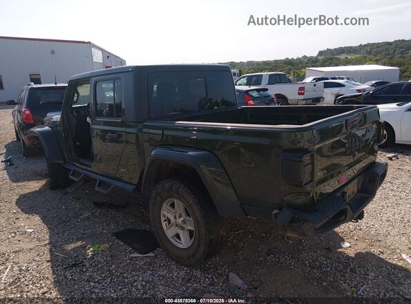 1C6HJTAG4PL531215 2023 JEEP GLADIATOR Green Trasero izquierdo