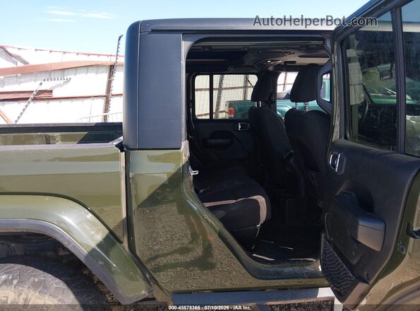 1C6HJTAG4PL531215 2023 JEEP GLADIATOR Green Vista de la etiqueta del VIN