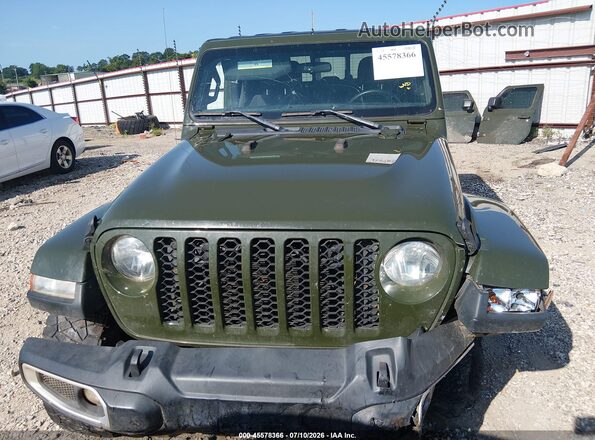 1C6HJTAG4PL531215 2023 JEEP GLADIATOR Green Vista interior trasera