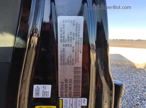 1C6HJTAG4RL134087 2024 JEEP GLADIATOR Black Շարժիչի բաժամունքի տեսք