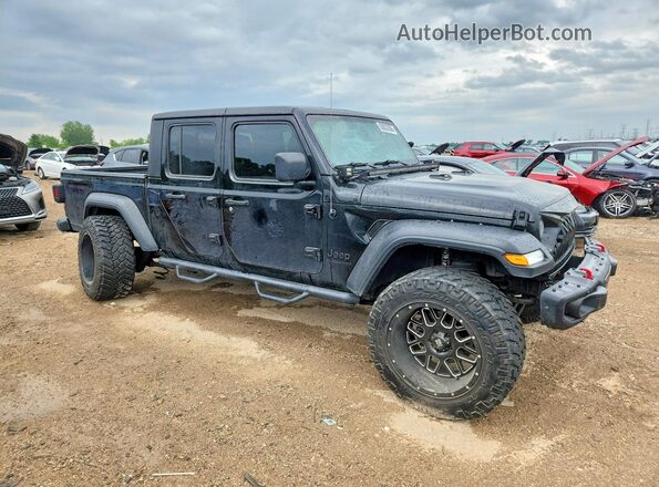 1C6HJTAG5LL137409 2020 JEEP GLADIATOR Black Przód prawy