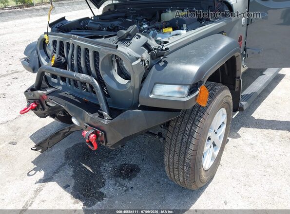 1C6HJTAG5LL168255 2020 JEEP GLADIATOR Gray წინა ხედი