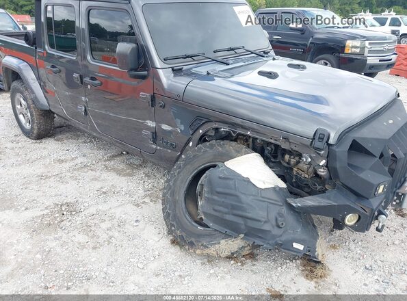 1C6HJTAG5ML596022 2021 JEEP GLADIATOR Gray Widok z przodu