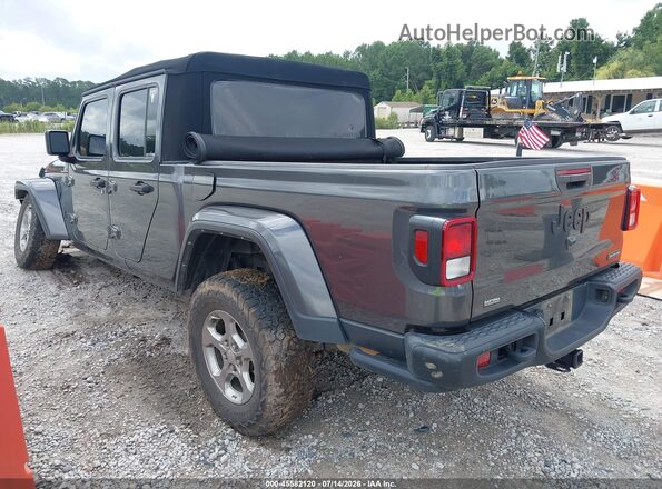 1C6HJTAG5ML596022 2021 JEEP GLADIATOR Gray Tył lewy