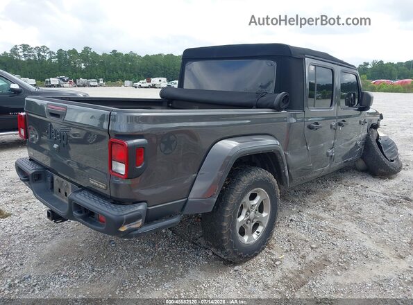 1C6HJTAG5ML596022 2021 JEEP GLADIATOR Gray Tył prawy