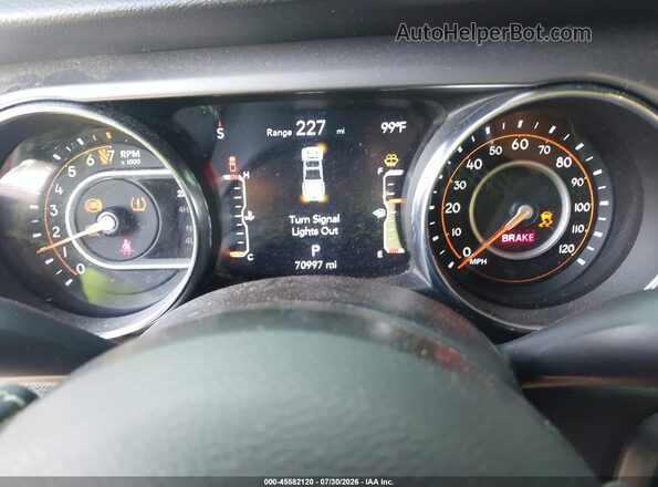 1C6HJTAG5ML596022 2021 JEEP GLADIATOR Gray Widok tylnych siedzeń