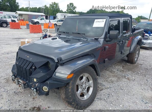 1C6HJTAG5ML596022 2021 JEEP GLADIATOR Gray Przód lewy