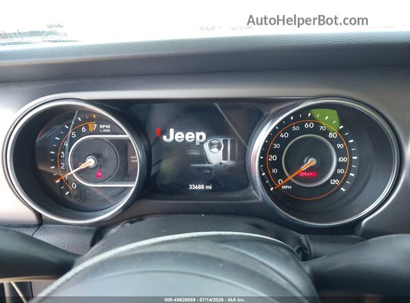 1C6HJTAG5NL173166 2022 JEEP GLADIATOR Brown Вид задніх сидінь