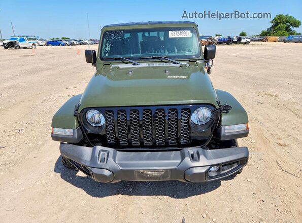 1C6HJTAG5PL554700 2023 JEEP GLADIATOR Green Vista frontal