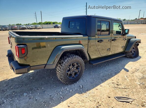 1C6HJTAG5PL554700 2023 JEEP GLADIATOR Green Trasero derecho