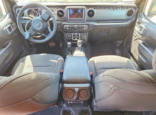 1C6HJTAG5PL554700 2023 JEEP GLADIATOR Green Vista del salpicadero