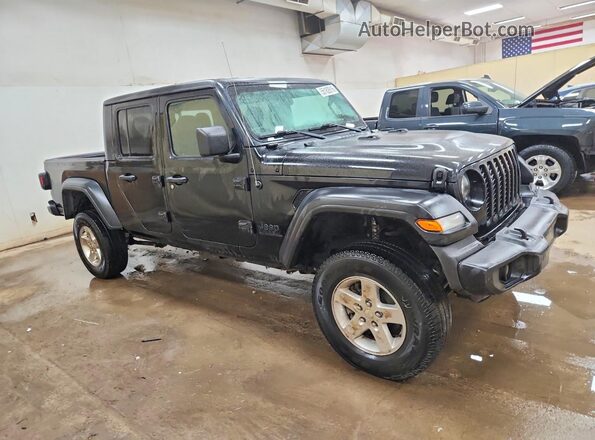 1C6HJTAG6LL115998 2020 JEEP GLADIATOR Black Передня права чверть