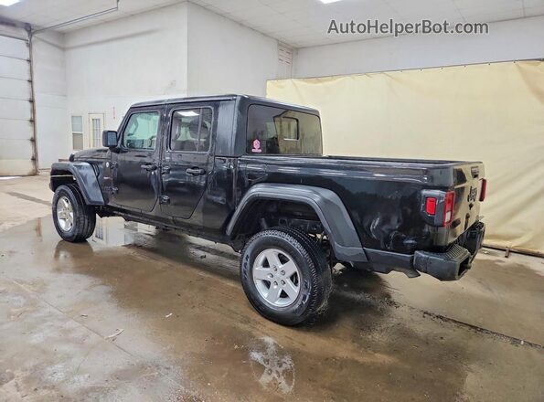 1C6HJTAG6LL115998 2020 JEEP GLADIATOR Black Задня ліва чверть
