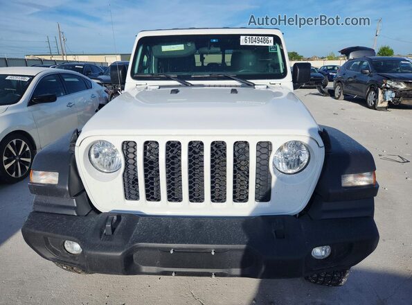 1C6HJTAG6LL129254 2020 JEEP GLADIATOR White Դիմացի տեսք