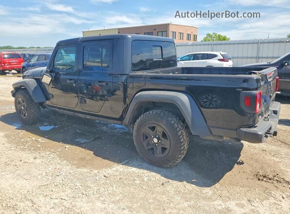 1C6HJTAG6LL141520 2020 JEEP GLADIATOR Black Задня ліва чверть