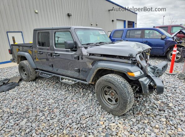 1C6HJTAG6LL206334 2020 JEEP GLADIATOR Gray წინა მარჯვენა
