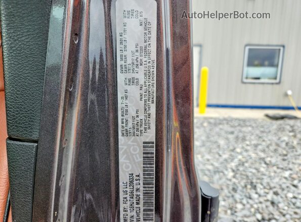 1C6HJTAG6LL206334 2020 JEEP GLADIATOR Gray ძრავის განყოფილების ხედი