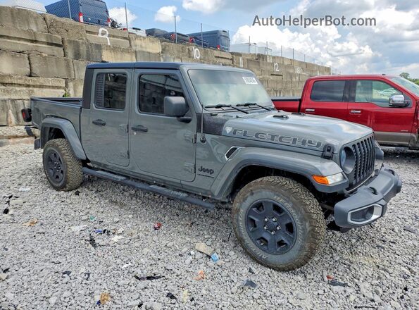 1C6HJTAG6ML502939 2021 JEEP GLADIATOR Gray წინა მარჯვენა