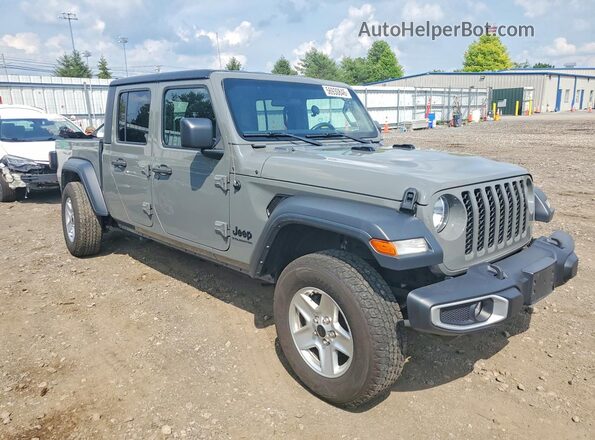 1C6HJTAG6PL537324 2023 JEEP GLADIATOR Gray Передня права чверть