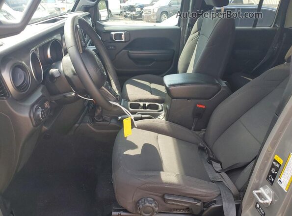1C6HJTAG6PL537324 2023 JEEP GLADIATOR Gray Вид салону спереду