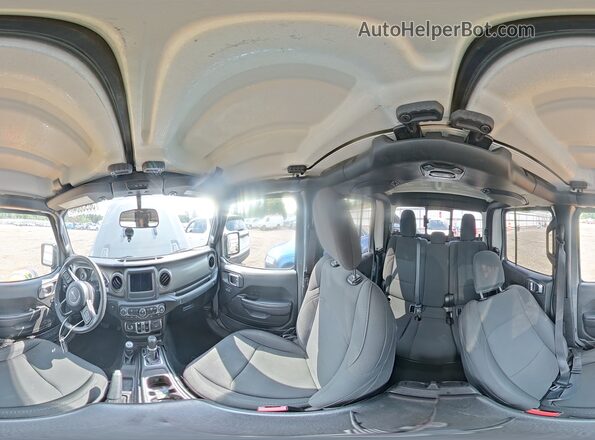 1C6HJTAG6PL537324 2023 JEEP GLADIATOR Gray Вид наклейки з VIN-кодом