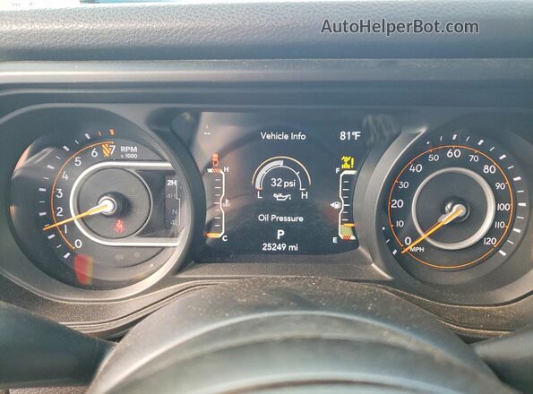 1C6HJTAG6RL126489 2024 JEEP GLADIATOR Gray Սարքավորումների վահանակի տեսք