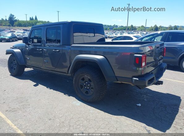 1C6HJTAG6RL130574 2024 JEEP GLADIATOR Gray უკანა მარცხენა