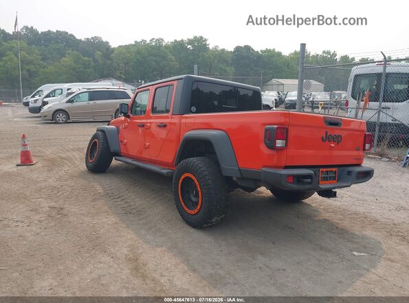 1C6HJTAG7LL144104 2020 JEEP GLADIATOR Orange Tył lewy