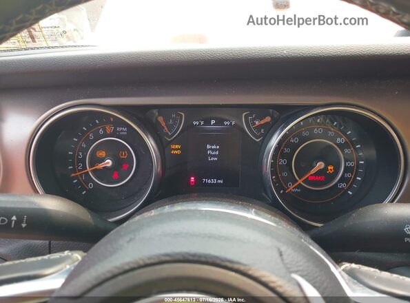 1C6HJTAG7LL144104 2020 JEEP GLADIATOR Orange Widok tylnych siedzeń