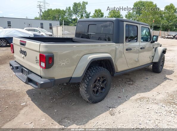1C6HJTAG7NL174903 2022 JEEP GLADIATOR Tan Հետևի աջ