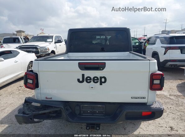 1C6HJTAG8LL129062 2020 JEEP GLADIATOR White 