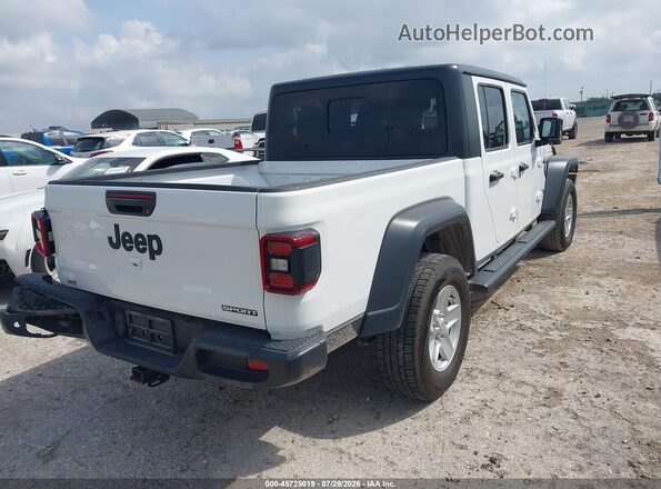1C6HJTAG8LL129062 2020 JEEP GLADIATOR White Trasero derecho