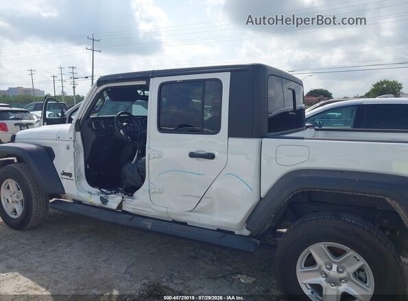 1C6HJTAG8LL129062 2020 JEEP GLADIATOR White 