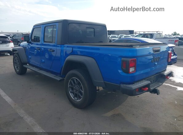 1C6HJTAG8LL161316 2020 JEEP GLADIATOR Blue Задня ліва чверть