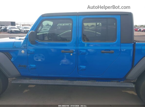 1C6HJTAG8LL161316 2020 JEEP GLADIATOR Blue Панорамний вид салону 360°