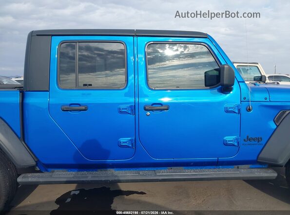 1C6HJTAG8LL161316 2020 JEEP GLADIATOR Blue Вид задньої частини салону