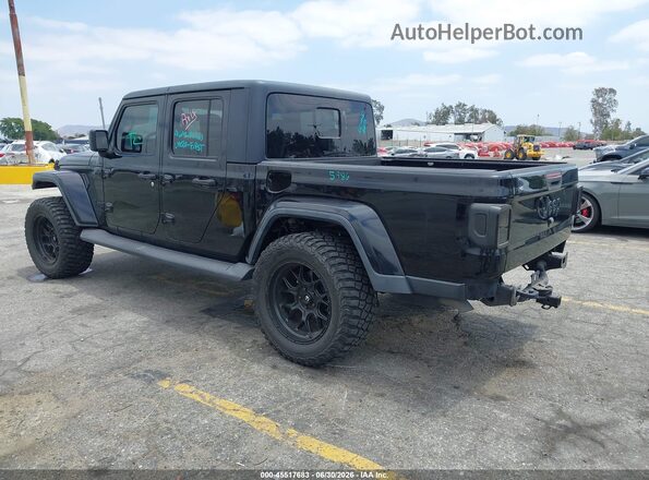 1C6HJTAG8LL214791 2020 JEEP GLADIATOR Черный Задняя левая четверть